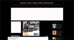 Desktop Screenshot of banglasongfreedownload.blogspot.com