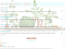 Tablet Screenshot of lifeandtimesnatalie.blogspot.com