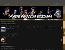 Tablet Screenshot of guitarra-arte.blogspot.com