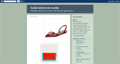 Desktop Screenshot of euskalkulturaetamusika.blogspot.com