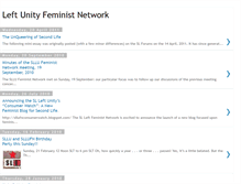Tablet Screenshot of feministnetwork.blogspot.com