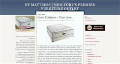 Desktop Screenshot of nymattress.blogspot.com