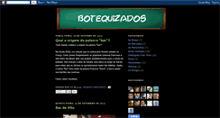 Desktop Screenshot of botequizados.blogspot.com