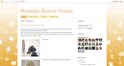 Desktop Screenshot of jbbespokebonsaistands.blogspot.com