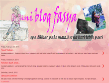 Tablet Screenshot of farrahsyazana.blogspot.com