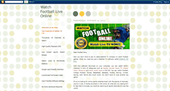 Desktop Screenshot of live-footballgames.blogspot.com