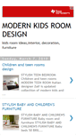 Mobile Screenshot of modern-kids-room-design.blogspot.com