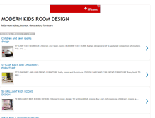 Tablet Screenshot of modern-kids-room-design.blogspot.com