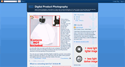 Desktop Screenshot of digitalproductphotography.blogspot.com