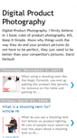 Mobile Screenshot of digitalproductphotography.blogspot.com