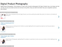 Tablet Screenshot of digitalproductphotography.blogspot.com