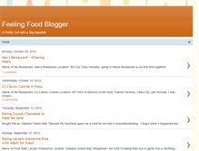 Tablet Screenshot of feelingfoodblogger.blogspot.com