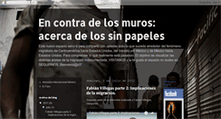 Desktop Screenshot of encontradelosmuros.blogspot.com