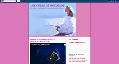 Desktop Screenshot of lascosasdenosotros-maisa.blogspot.com