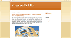 Desktop Screenshot of iinsure365.blogspot.com