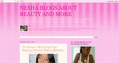Desktop Screenshot of helloblacbeauty.blogspot.com