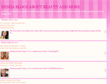 Tablet Screenshot of helloblacbeauty.blogspot.com