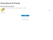 Tablet Screenshot of choco-bunnie-links.blogspot.com