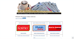 Desktop Screenshot of malaysiapaper.blogspot.com