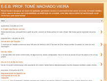 Tablet Screenshot of escolatomemachadovieira.blogspot.com
