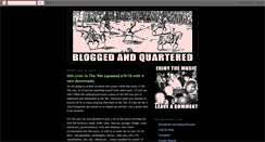 Desktop Screenshot of bloggedquartered.blogspot.com