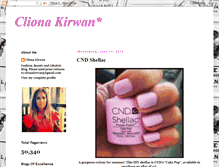 Tablet Screenshot of clionakirwan.blogspot.com