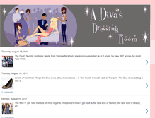 Tablet Screenshot of divasdressingroom.blogspot.com