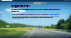 Desktop Screenshot of pepecmi2010.blogspot.com