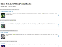 Tablet Screenshot of littlefishswimmingwithsharks.blogspot.com