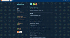 Desktop Screenshot of elioniptv.blogspot.com