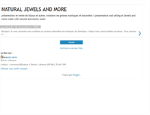 Tablet Screenshot of natural-jewels.blogspot.com