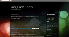 Desktop Screenshot of jaydez-tech.blogspot.com