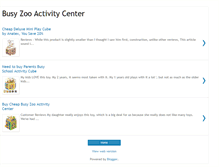 Tablet Screenshot of busyzooactivitycenter.blogspot.com