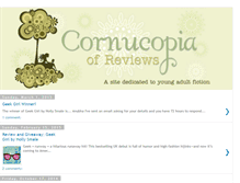 Tablet Screenshot of cornucopiaofreviews.blogspot.com