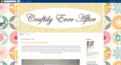 Desktop Screenshot of craftily-ever-after.blogspot.com