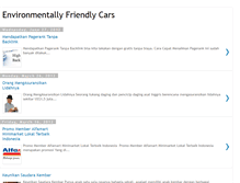 Tablet Screenshot of environmentallyfriendlycars.blogspot.com