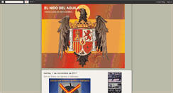 Desktop Screenshot of ibero-elnidodelaguila.blogspot.com