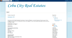 Desktop Screenshot of amazingcebucityrealestates.blogspot.com