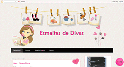 Desktop Screenshot of esmaltesdedivas.blogspot.com