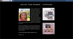 Desktop Screenshot of design-team-stephanie.blogspot.com