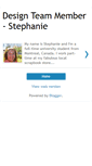 Mobile Screenshot of design-team-stephanie.blogspot.com