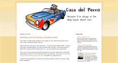 Desktop Screenshot of casadelperro.blogspot.com