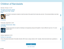 Tablet Screenshot of childrenofnarcissists.blogspot.com