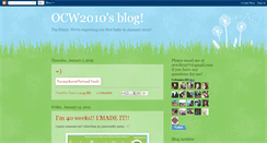 Desktop Screenshot of ocw2010.blogspot.com