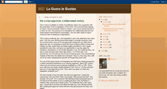 Desktop Screenshot of lagueralegustas.blogspot.com