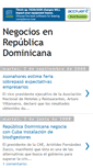 Mobile Screenshot of negociosrepdom.blogspot.com
