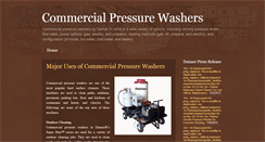 Desktop Screenshot of commercialpressurewashers.blogspot.com