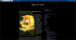 Desktop Screenshot of bestofdon.blogspot.com