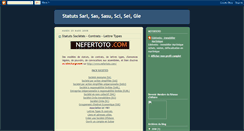 Desktop Screenshot of modele-de-statut.blogspot.com