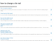 Tablet Screenshot of howtochangeatierod.blogspot.com